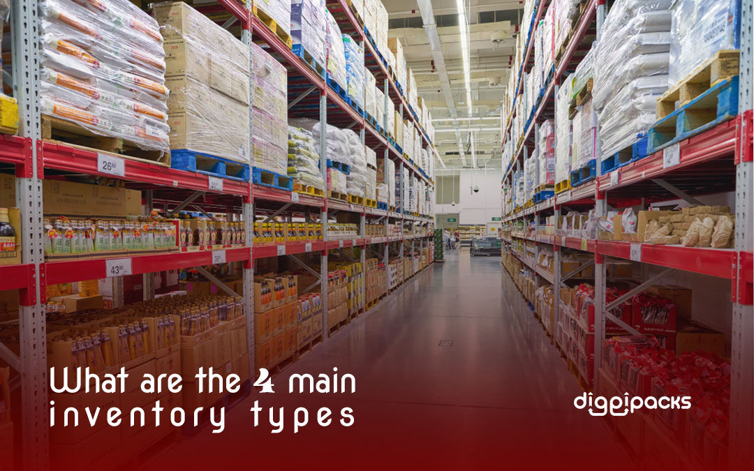 What are the 4 Main Inventory types